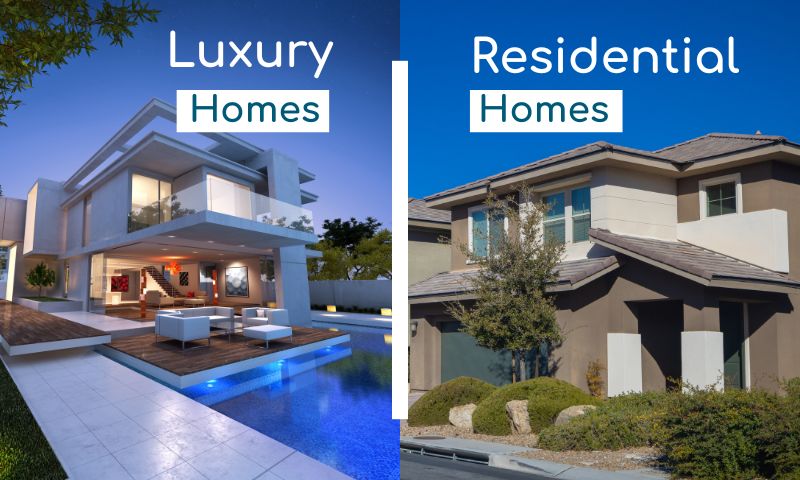 Las Vegas Luxury homes vs. Real Estate